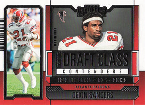 2023 Panini Contenders Historic Draft Class Contenders Deion Sanders #HDC-DS