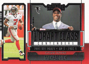 2023 Panini Contenders Historic Draft Class Contenders Michael Vick #HDC-MV
