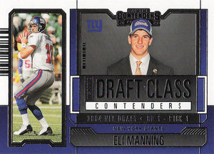2023 Panini Contenders Historic Draft Class Contenders Eli Manning #HDC-EM