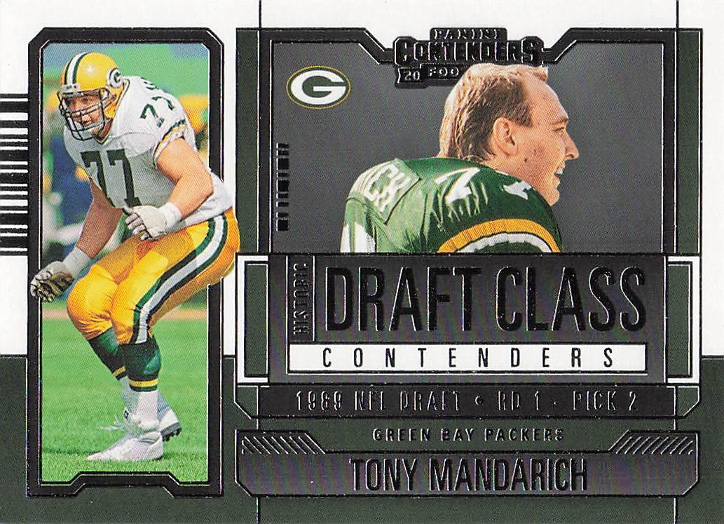 2023 Panini Contenders Historic Draft Class Contenders Tony Mandarich #HDC-TM