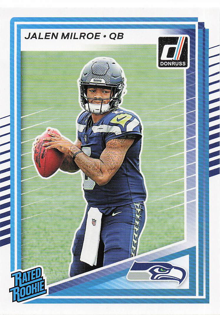 2025 Donruss Football Jalen Milroe #307 Rookie