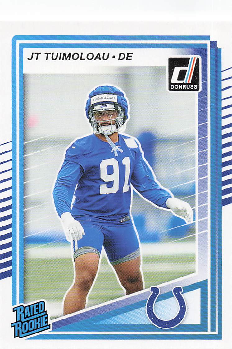 2025 Donruss Football JT Tuimoloau #398 Rookie