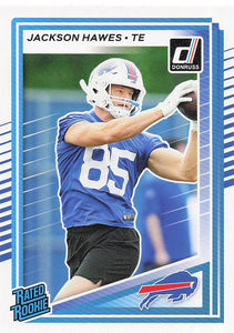 2025 Donruss Football Jackson Hawes #357 Rookie