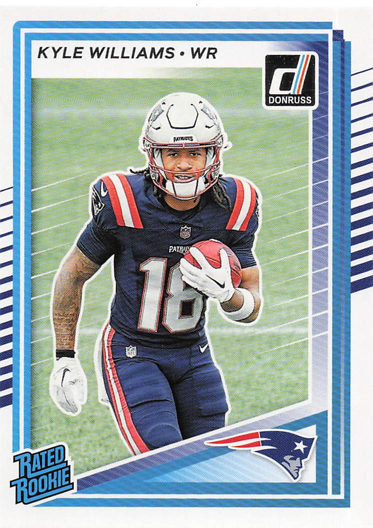 2025 Donruss Football Kyle Williams #327 Rookie