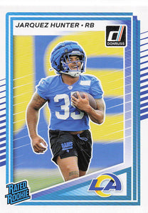 2025 Donruss Football Jarquez Hunter #352 Rookie