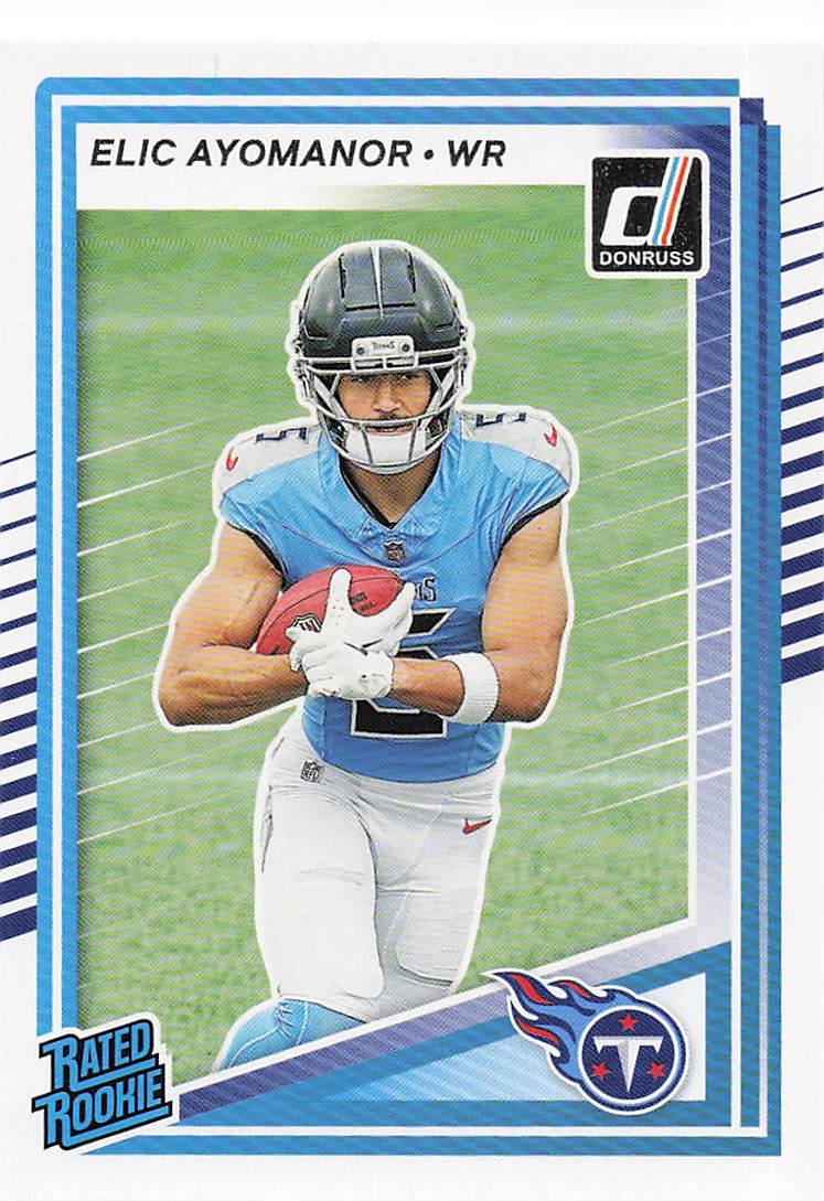 2025 Donruss Football Elic Ayomanor #339 Rookie