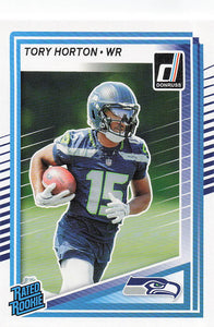 2025 Donruss Football Tory Horton #388 Rookie