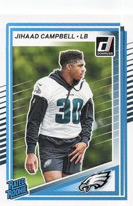 2025 Donruss Football Jihaad Campbell #343 Rookie