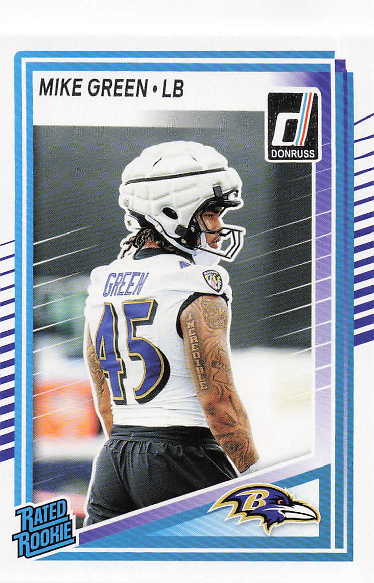 2025 Donruss Football Mike Green #397 Rookie