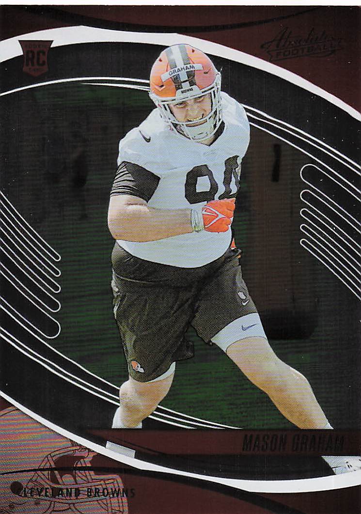 2025 Panini Absolute Football Retail Mason Graham #156 Rookie