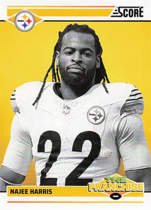2024 Score Football The Franchise Showcase Najee Harris #27