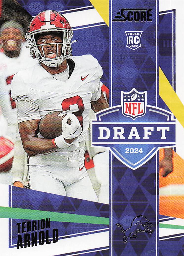 2024 Score Football NFL Draft Terrion Arnold #13