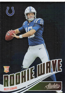 2025 Panini Absolute Football Rookie Wave Riley Leonard #RW-RLD