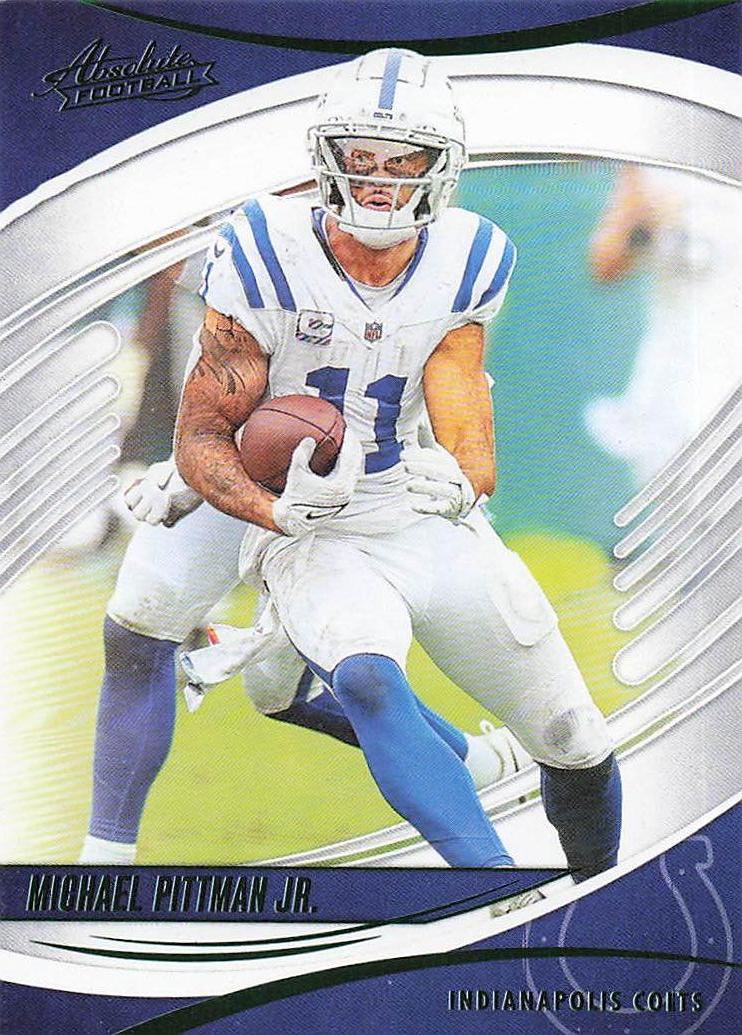 2025 Panini Absolute Football Green Michael Pittman Jr. #31
