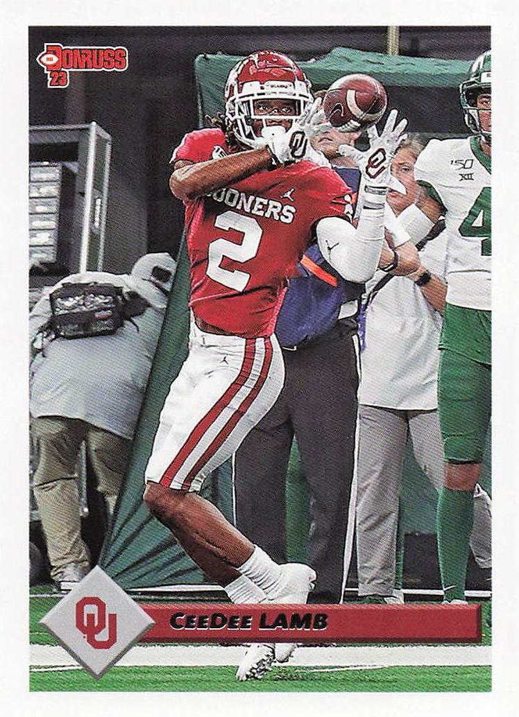 2023 Panini Chronicles Draft Picks Football Donruss Retro CeeDee Lamb #20