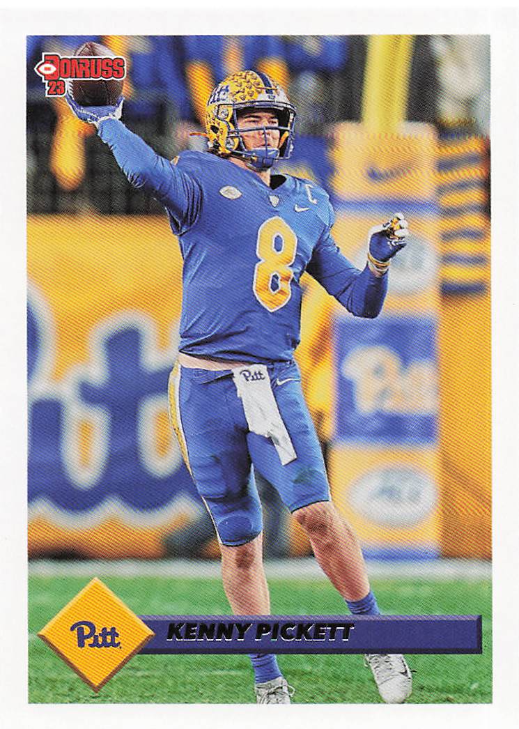 2023 Panini Chronicles Draft Picks Football Donruss Retro Kenny Pickett #6
