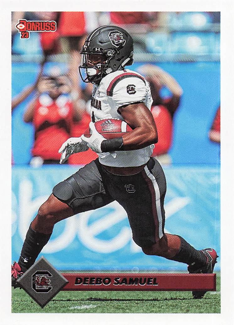 2023 Panini Chronicles Draft Picks Football Donruss Retro Deebo Samuel #18