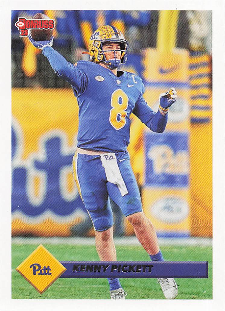 2023 Panini Chronicles Draft Picks Football Donruss Retro Kenny Pickett #6