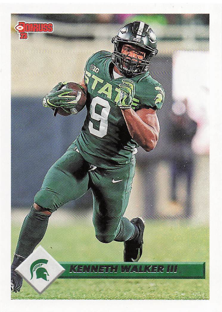 2023 Panini Chronicles Draft Picks Football Donruss Retro Kenneth Walker III #11