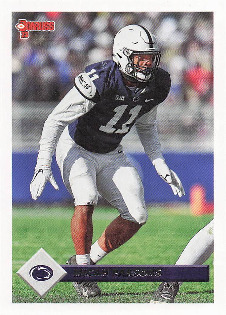 2023 Panini Chronicles Draft Picks Football Donruss Retro Micah Parsons #2