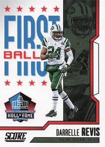 2023 Score Football First Ballot Darrelle Revis #2