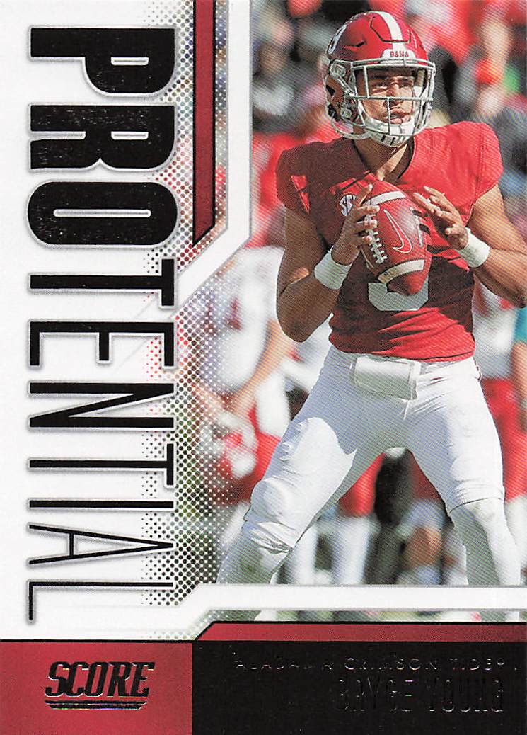 2023 Score Football Protential Bryce Young #1