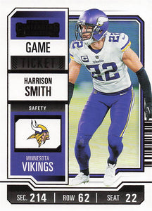 2023 Panini Contenders Football Game Ticket Bronze Harrison Smith #66