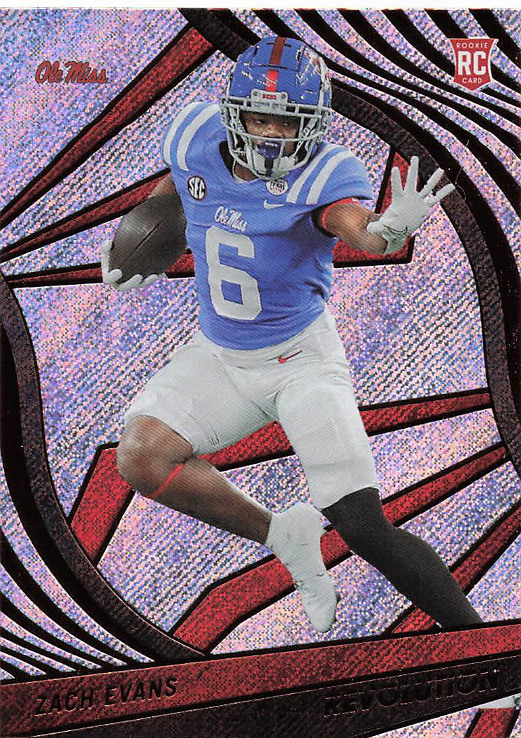 2023 Panini Chronicles Draft Picks Football Revolution Zach Evans #29