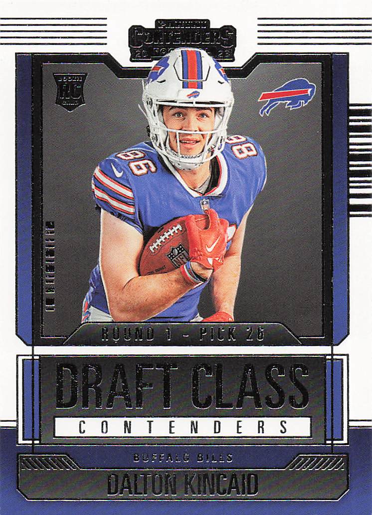 2023 Panini Contenders Football Draft Class Contenders Dalton Kincaid #7