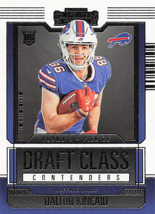2023 Panini Contenders Football Draft Class Contenders Dalton Kincaid #7