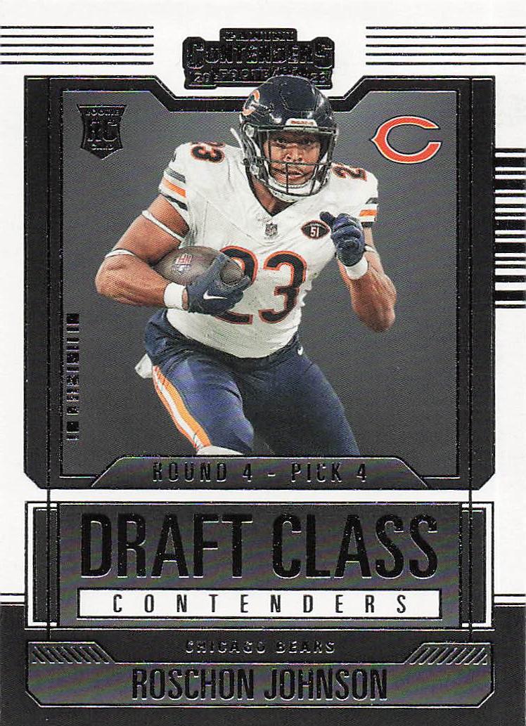 2023 Panini Contenders Football Draft Class Contenders Roschon Johnson #19