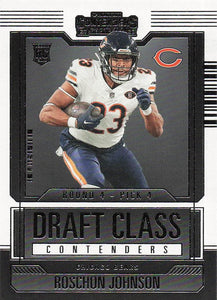 2023 Panini Contenders Football Draft Class Contenders Roschon Johnson #19