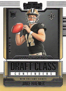 2023 Panini Contenders Football Draft Class Contenders Jake Haener #10