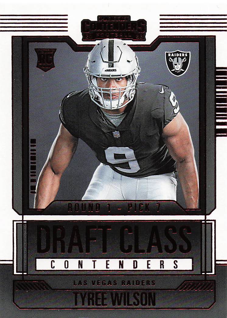 2023 Panini Contenders Football Draft Class Contenders Red Tyree Wilson #23