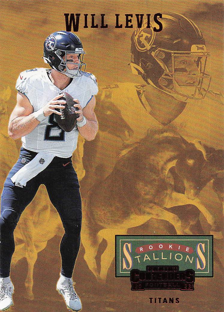 2023 Panini Contenders Football Rookie Stallions Will Levis #7