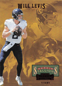 2023 Panini Contenders Football Rookie Stallions Will Levis #7