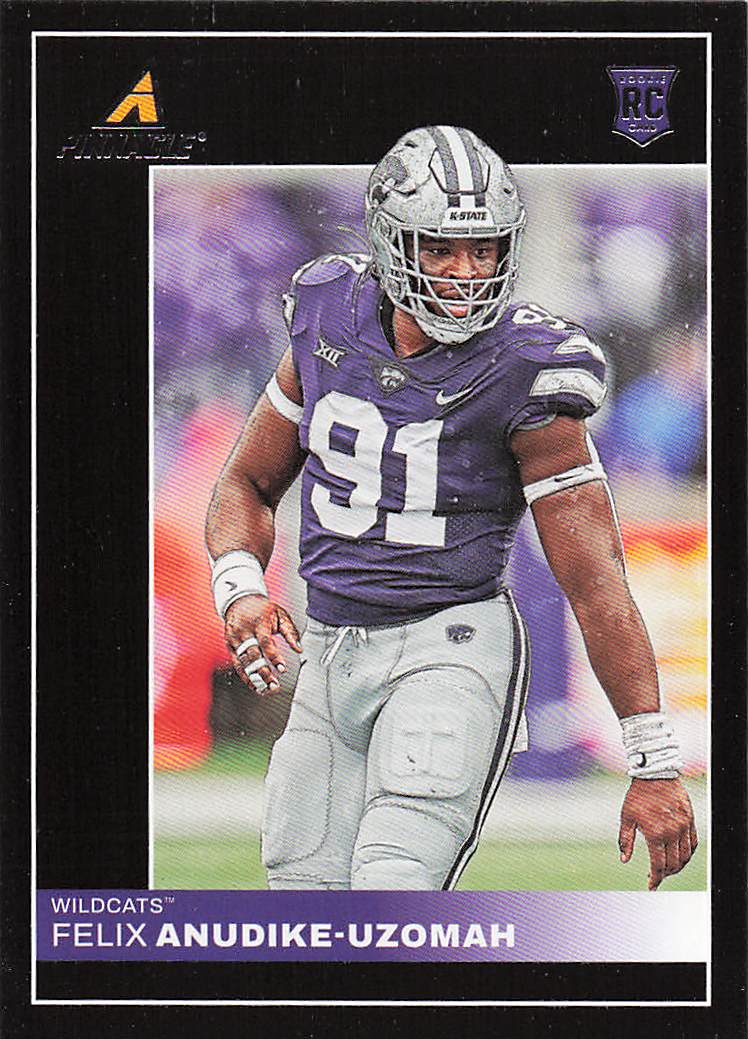 2023 Panini Chronicles Draft Picks Football Pinnacle Felix Anudike-Uzomah #10