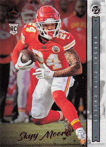 2022 Panini Chronicles Football Luminance Update Rookies Bronze Skyy Moore #207