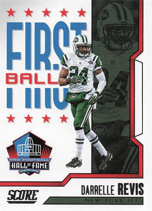 2023 Score Football First Ballot Darrelle Revis #2