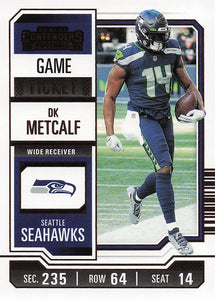 2023 Panini Contenders Football Game Ticket Bronze DK Metcalf #89