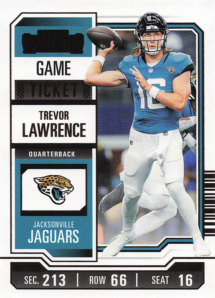 2023 Panini Contenders Football Game Ticket Bronze Trevor Lawrence #48