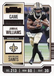 2023 Panini Contenders Football Game Ticket Bronze Jamaal Williams #73