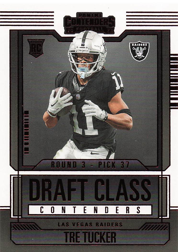 2023 Panini Contenders Football Draft Class Contenders Red Tre Tucker #21