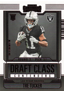2023 Panini Contenders Football Draft Class Contenders Red Tre Tucker #21