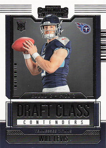 2023 Panini Contenders Football Draft Class Contenders Will Levis #25