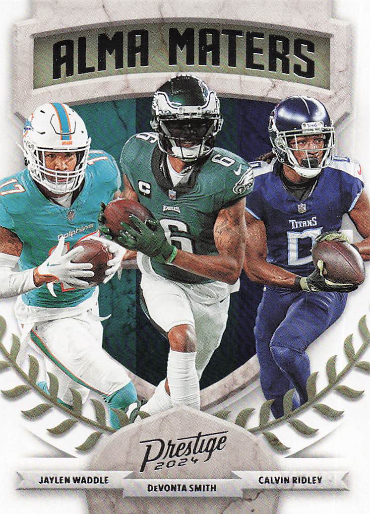 2024 Prestige Alma Maters Jaylen Waddle / DeVonta Smith / Calvin Ridley #17