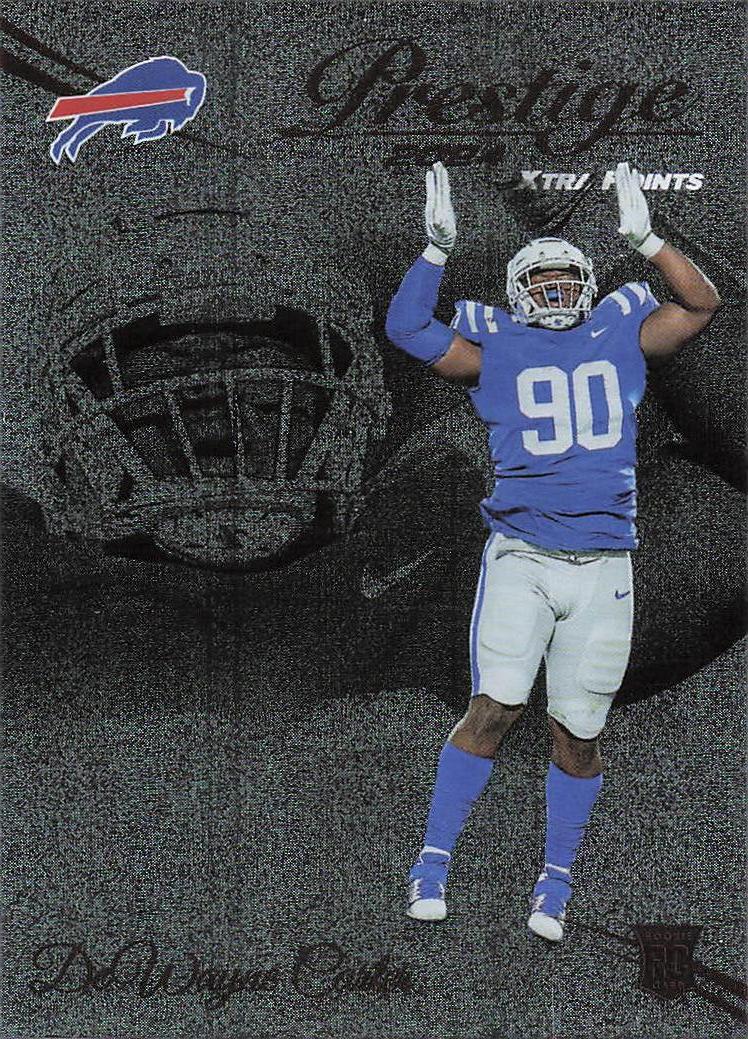 2024 Panini Prestige Football Dots Xtra Points DeWayne Carter #382 Rookie