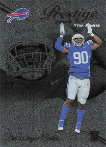 2024 Panini Prestige Football Dots Xtra Points DeWayne Carter #382 Rookie