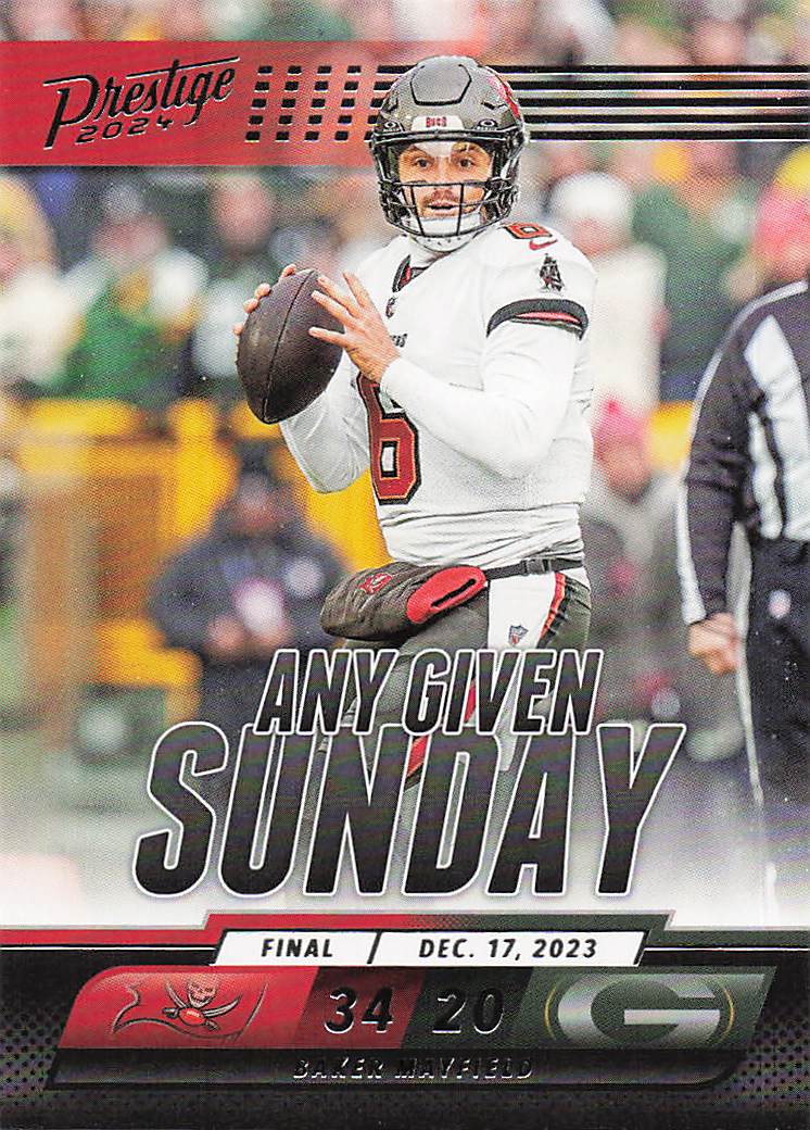 2024 Panini Prestige Football Any Given Sunday Baker Mayfield #AGS-BMD