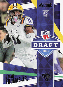 2024 Score Football NFL Draft Brian Thomas Jr. #14